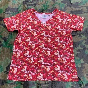 Vintage Cape Isle Knitters short sleeve top -small